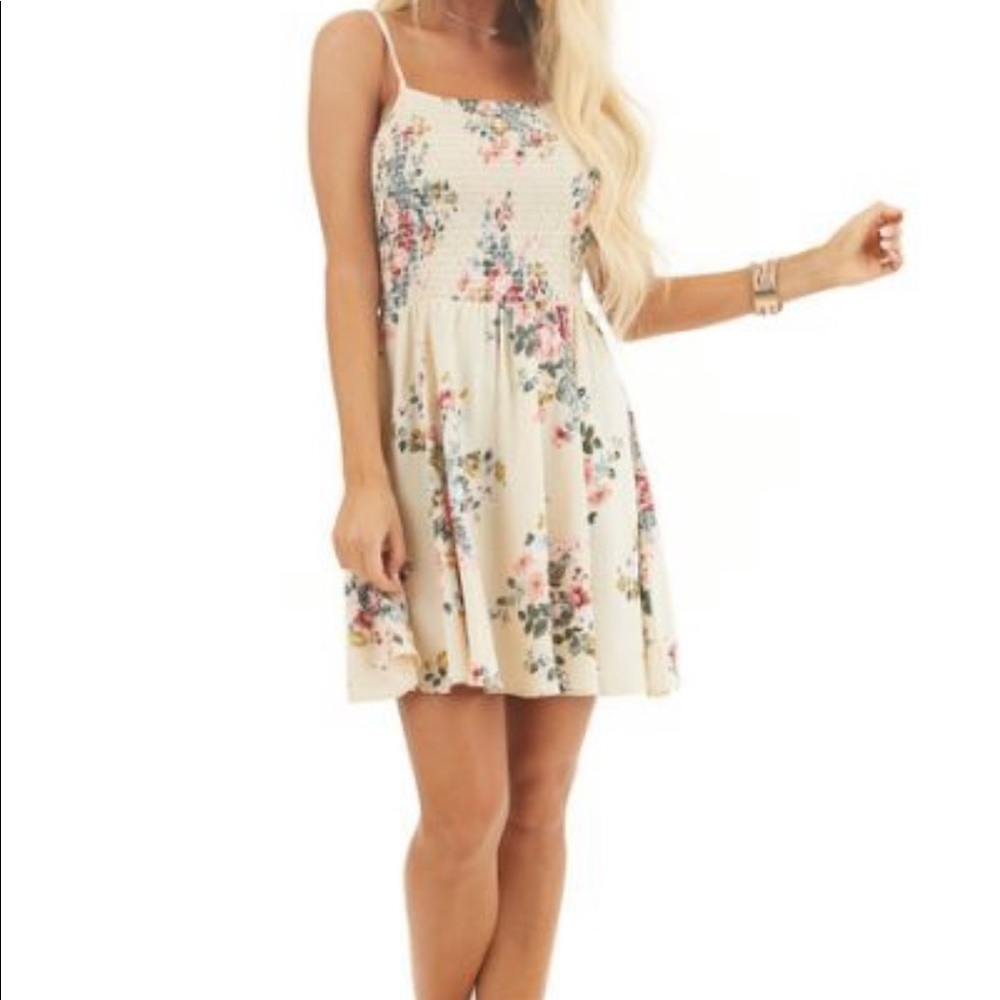 Floral dress size medium
